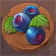 Das Symbol einer Blaubeere im Seasons Slot.